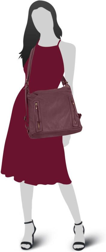 Samantha Look Shopper echt leer made in italy