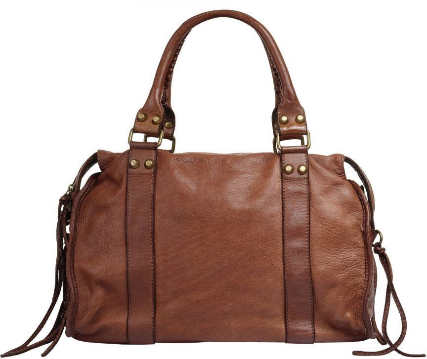 Samantha Look Shopper echt leer made in italy (1-delig)