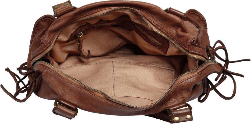 Samantha Look Shopper echt leer made in italy (1-delig)