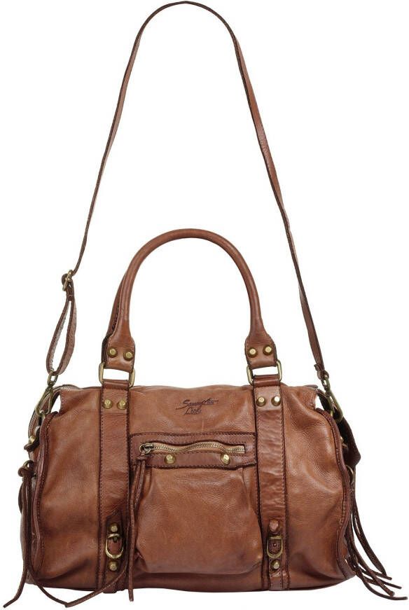 Samantha Look Shopper echt leer made in italy (1-delig)