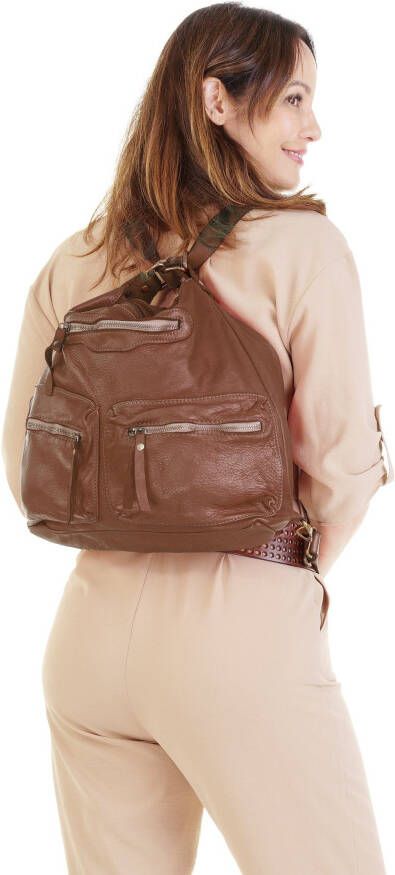 Samantha Look Shopper echt leer made in italy