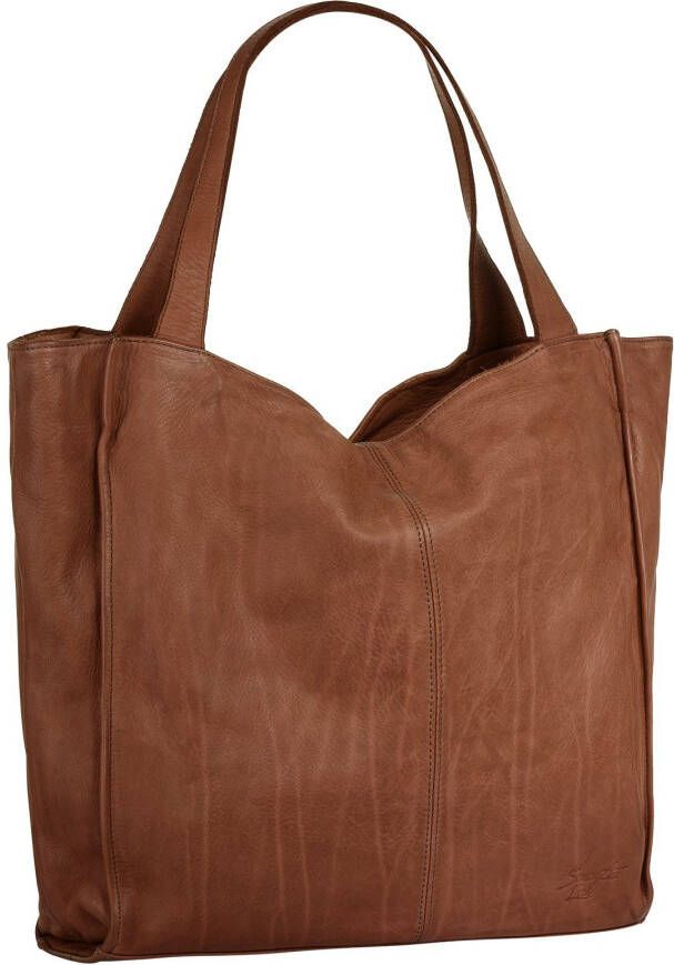 Samantha Look Shopper echt leer made in italy