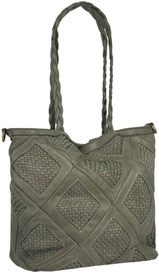 Samantha Look Shopper echt leer made in italy