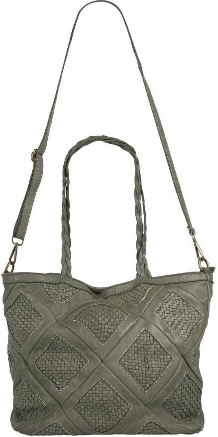 Samantha Look Shopper echt leer made in italy