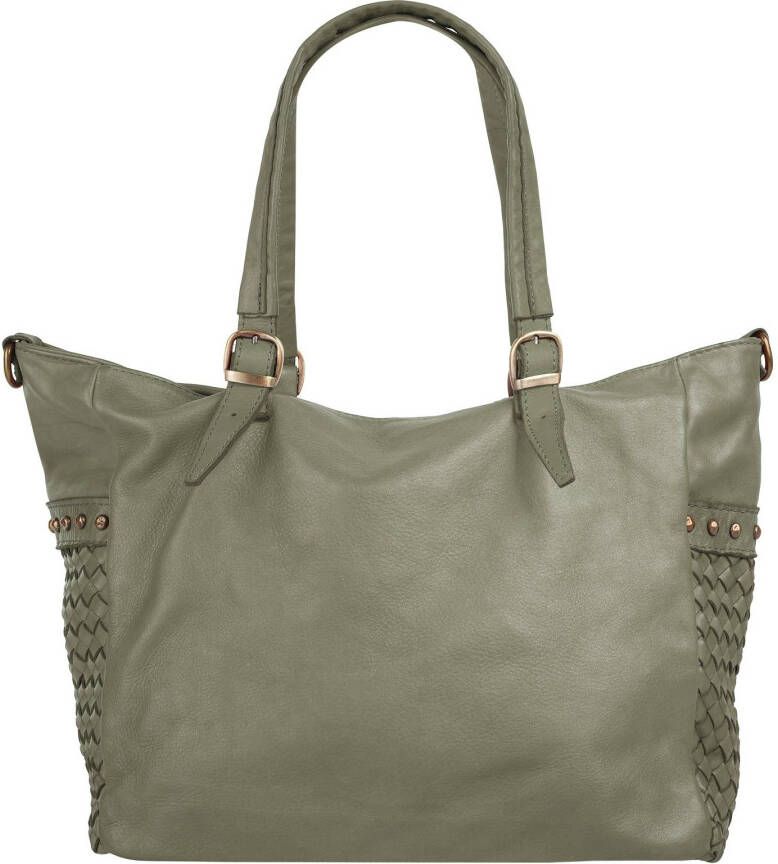 Samantha Look Shopper echt leer made in italy