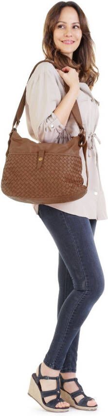 Samantha Look Shopper echt leer made in italy