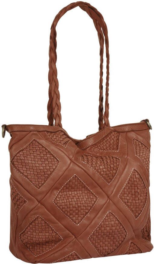 Samantha Look Shopper echt leer made in italy