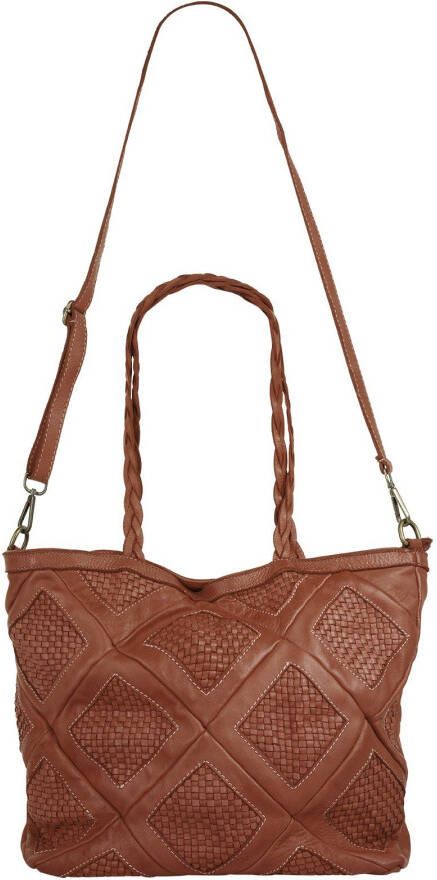 Samantha Look Shopper echt leer made in italy