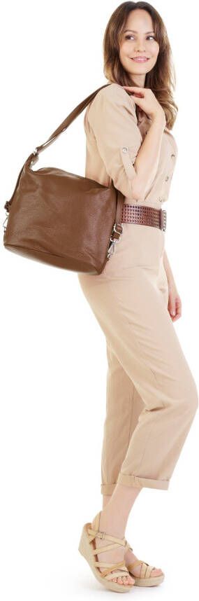 Samantha Look Shopper echt leer made in italy