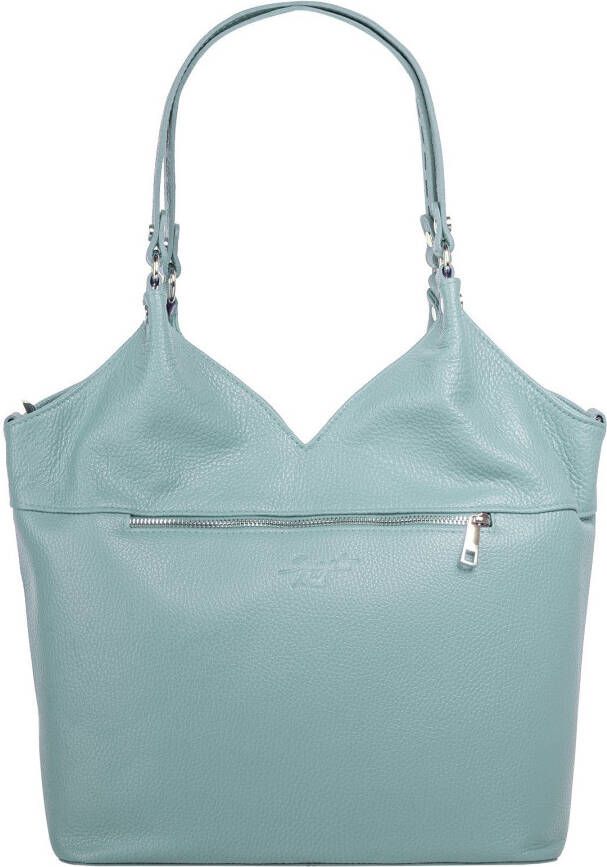 Samantha Look Shopper echt leer made in italy