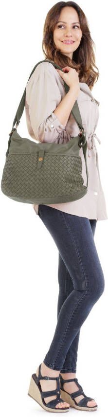 Samantha Look Shopper echt leer made in italy