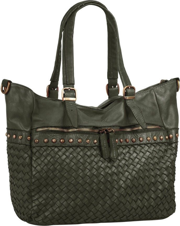 Samantha Look Shopper echt leer made in italy