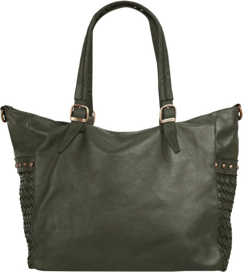 Samantha Look Shopper echt leer made in italy