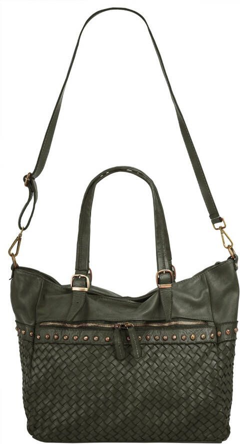 Samantha Look Shopper echt leer made in italy