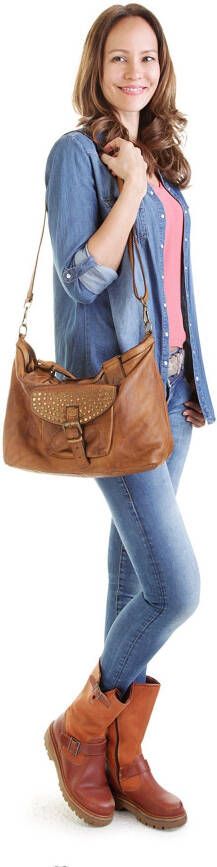 Samantha Look Shopper echt leer made in italy