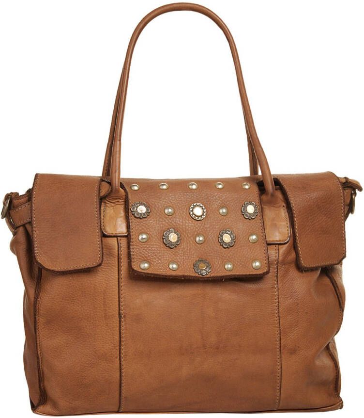 Samantha Look Shopper echt leer made in italy