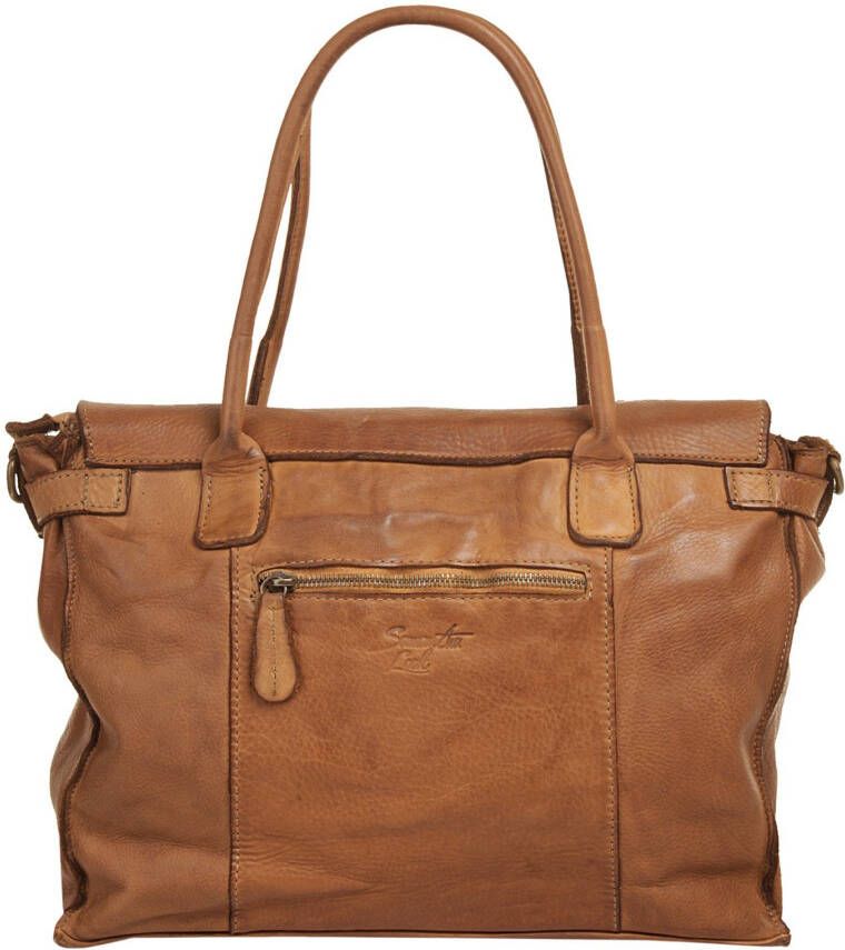Samantha Look Shopper echt leer made in italy