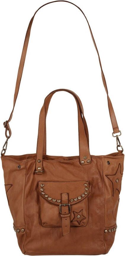 Samantha Look Shopper echt leer made in italy