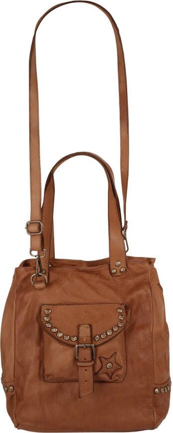 Samantha Look Shopper echt leer made in italy
