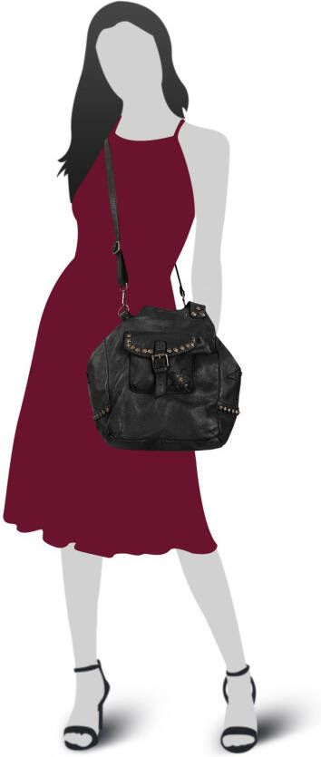 Samantha Look Shopper echt leer made in italy