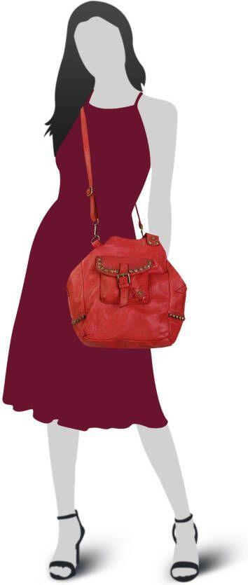Samantha Look Shopper echt leer made in italy