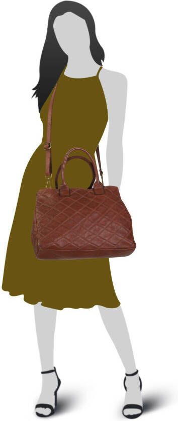 Samantha Look Tas echt leer made in italy