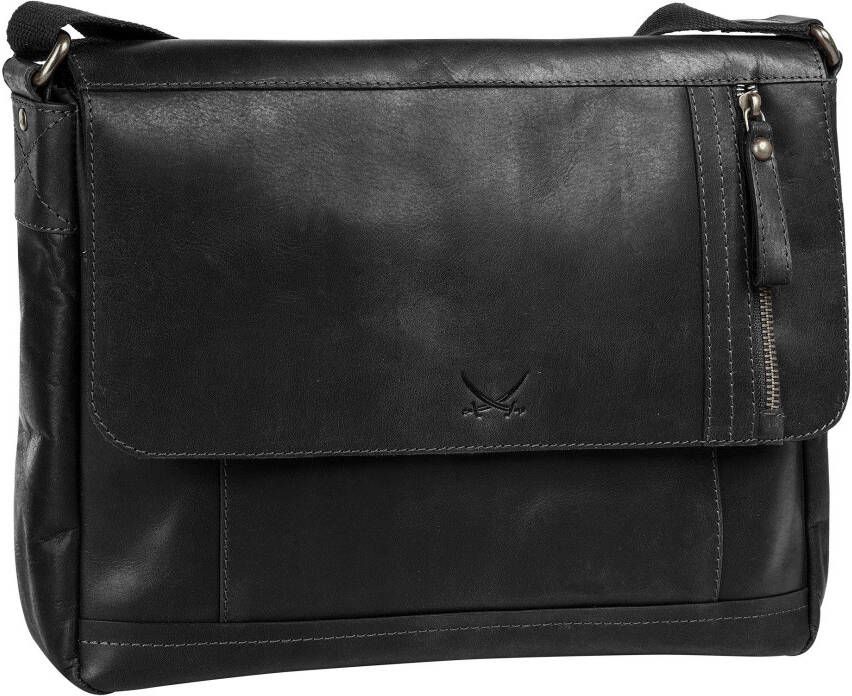Sansibar Messenger Bag echt leder