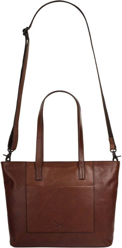 Sansibar Shopper echt leder