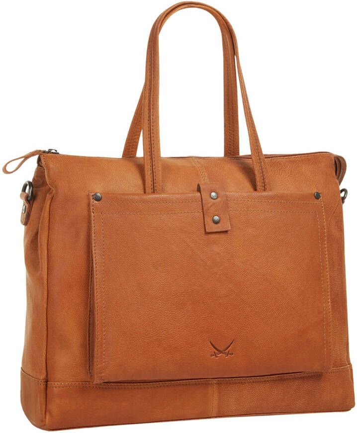 Sansibar Shopper echt leder