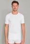 Schiesser t-shirt ondergoed aanbieding wit effen 2-pack - Thumbnail 3