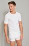 Schiesser t-shirt ondergoed aanbieding wit effen 2-pack - Thumbnail 4