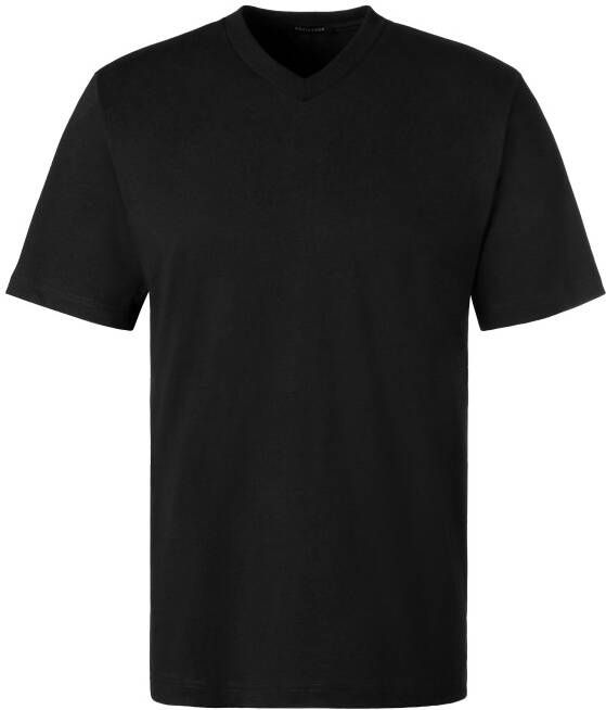 Schiesser Shirt met V-hals "Essentials" (2-delig Set van 2)