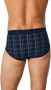 Schiesser Slip Original Classics met contrasterend ruitpatroon (2 stuks Set van 2) - Thumbnail 3