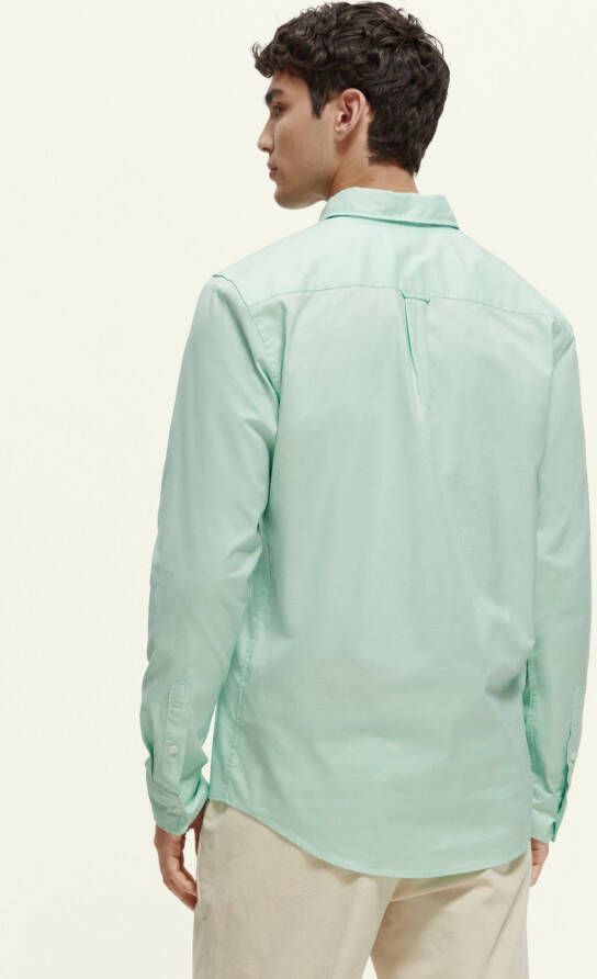 Scotch & Soda Overhemd met lange mouwen Essentials Regular-Fit Organic Cotton Oxford Shirt