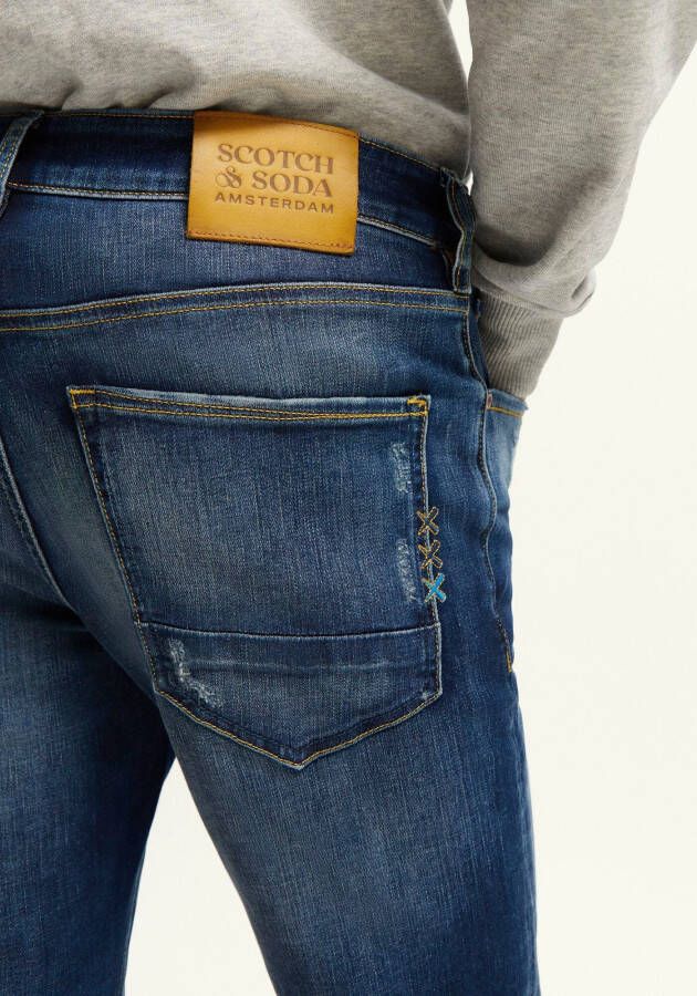 Scotch & Soda Skinny fit jeans Seasonal Essentials Skim skinny jeans Cloud of Smoke