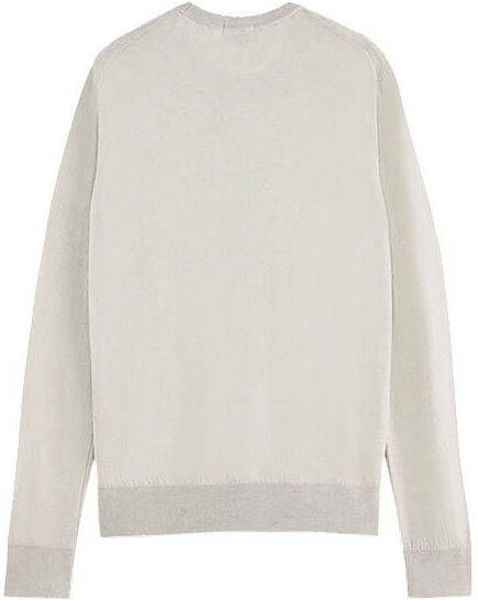 Scotch & Soda Wollen trui Crewneck van merinowol