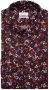 Seidensticker business overhemd Regular normale fit bordeaux bloemen print katoen - Thumbnail 7