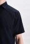Seidensticker overhemd korte mouw Regular normale fit donkerblauw effen katoen - Thumbnail 6