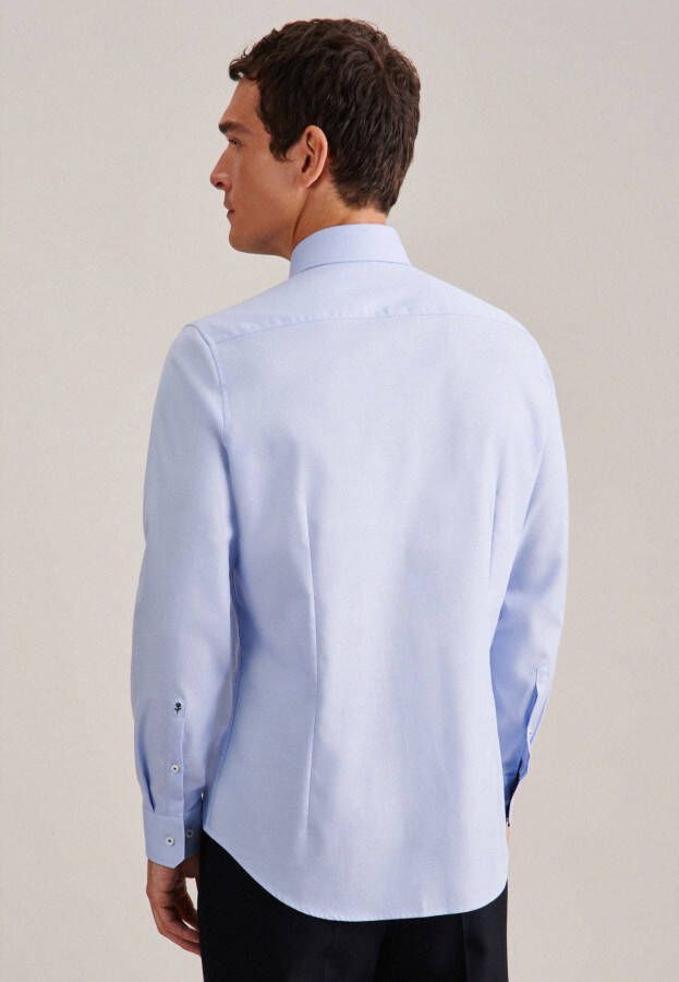 Seidensticker Shirt met lange mouwen en logoprint model 'Linked' - Foto 3