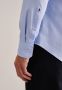Seidensticker Shirt met lange mouwen en logoprint model 'Linked' - Thumbnail 4