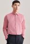 Seidensticker business overhemd Slim extra slim fit roze effen katoen - Thumbnail 8