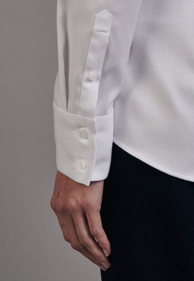 Seidensticker Klassieke blouse Zwarte roos Lange mouwen kraag uni - Foto 4