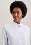 Seidensticker Overhemdblouse Zwarte roos Lange mouwen kraag garenverver - Thumbnail 3