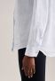 Seidensticker Overhemdblouse Zwarte roos Lange mouwen kraag garenverver - Thumbnail 4