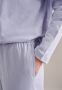 Seidensticker Pyjama 100% katoen Van paars - Thumbnail 3