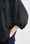 Seidensticker Shirtblouse Zwarte roos 3 4-mouwen ronde hals print - Thumbnail 5