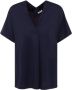 Seidensticker Shirtblouse Zwarte roos Korte mouwen V-hals uni - Thumbnail 7