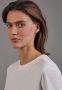 Seidensticker T-shirt Zwarte roos Korte mouwen ronde hals uni - Thumbnail 3