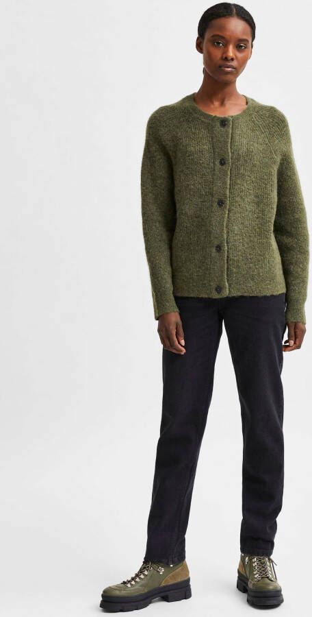 SELECTED FEMME Cardigan SLFLULU met knoopsluiting