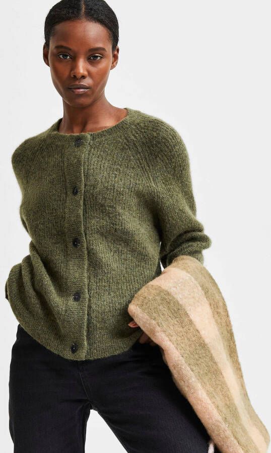 SELECTED FEMME Cardigan SLFLULU met knoopsluiting